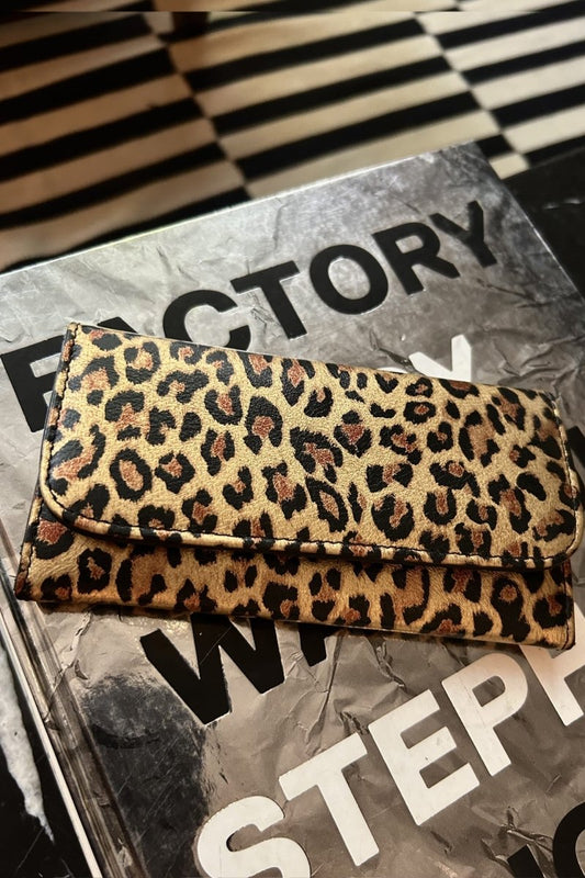 Cartera Sobre - Cheetah Oro - Carolina Crowley Collection