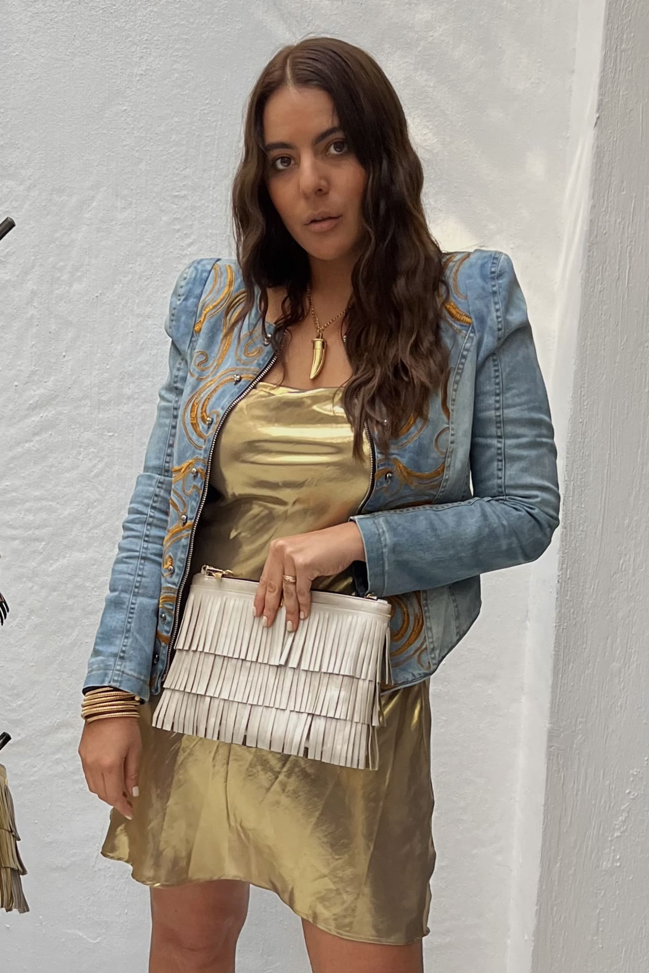 Clutch / Crossbody Ibiza - Perla