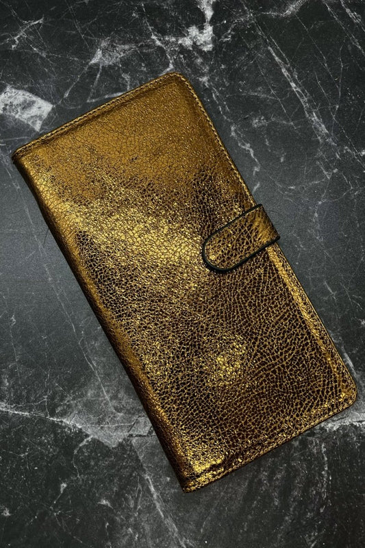 Porta Pasaporte - Ocre - Carolina Crowley Collection