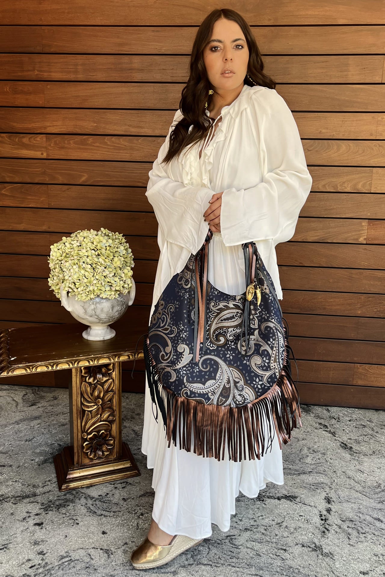 Hobo Bag Print - Siena Barbas