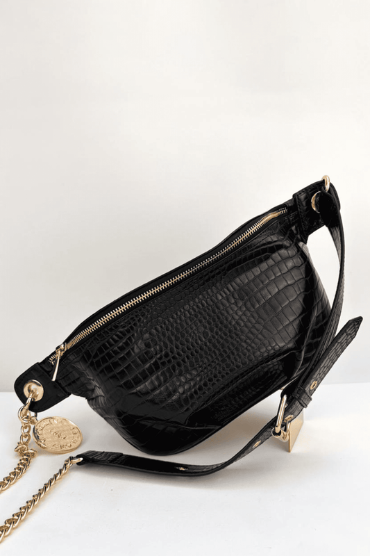 Belt Bag - Negro Croco