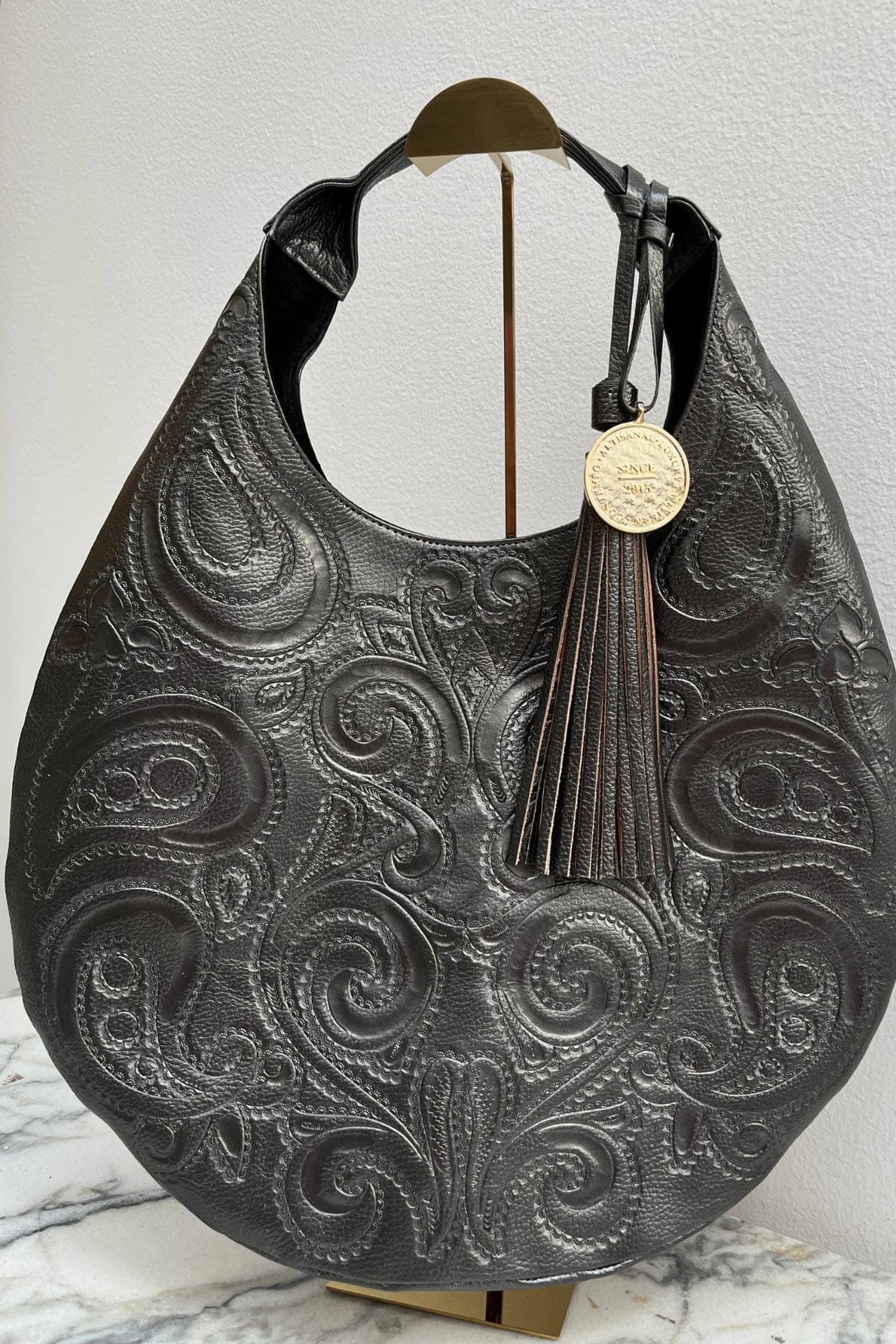 Hobo Bag Cincelada - Inox