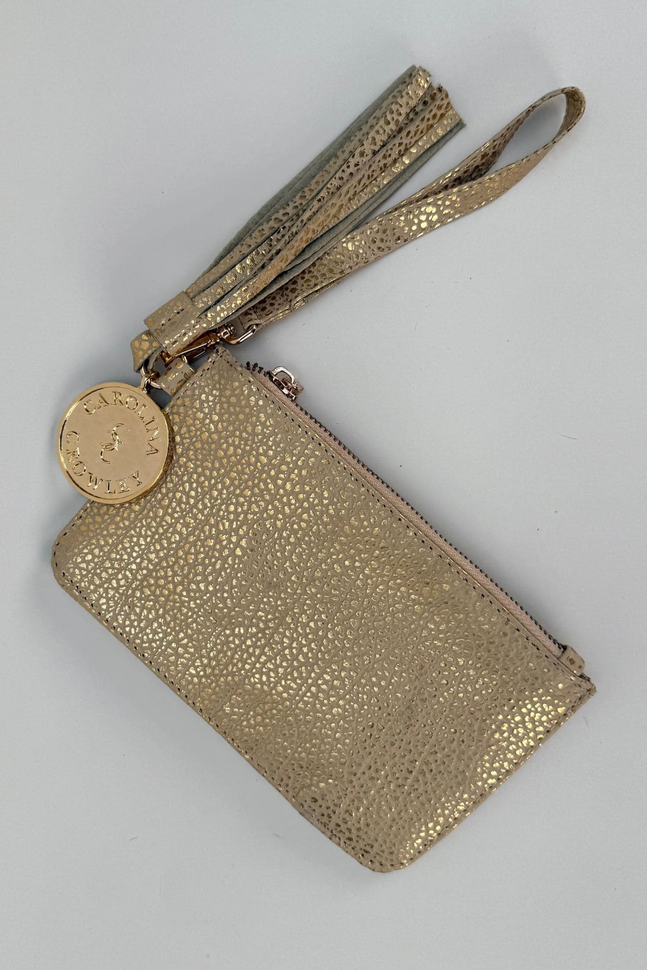 Mini Clutch - Oro / Blanco