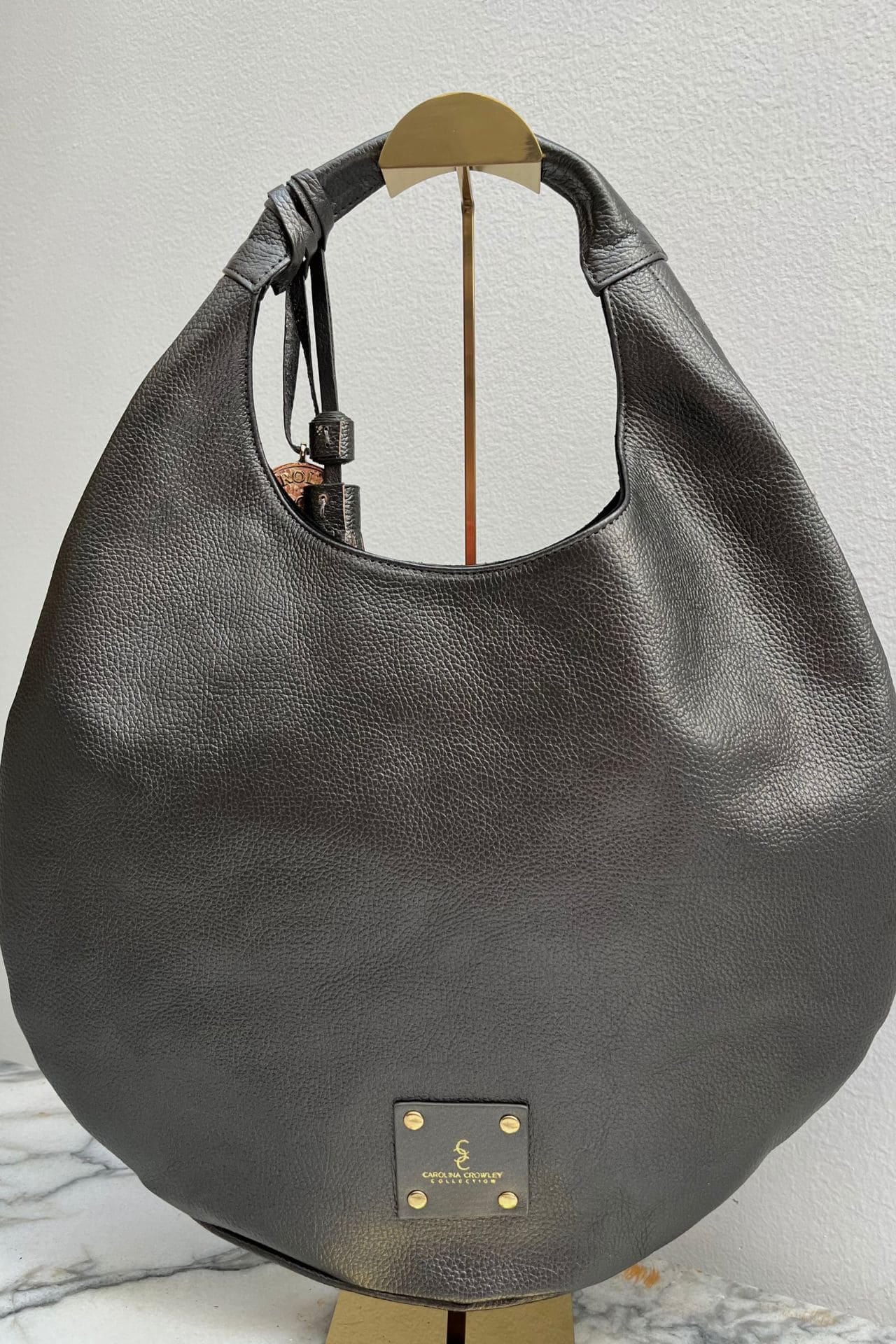 Hobo Bag Cincelada - Inox