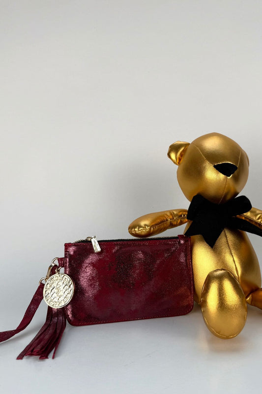 Mini Clutch - Vino Metálico
