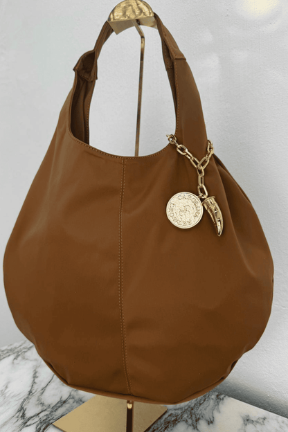 Hobo Bag Gabardina - Camel