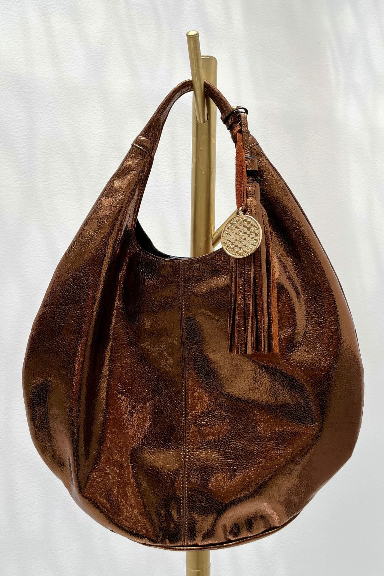 Hobo Bag Exclusiva  - Cobre
