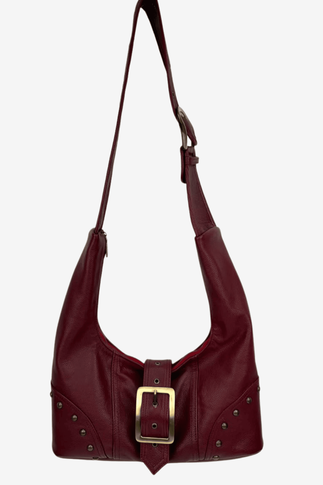 Buckle Bag - Vino