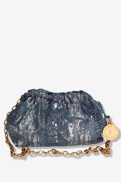 Puffy Bag - Mezclilla Plata