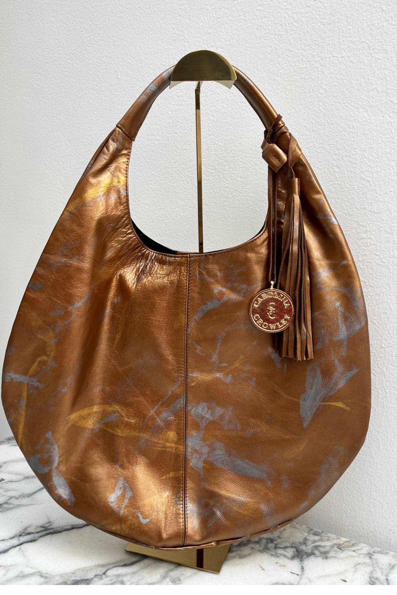 Hobo Bag - Cobre Pintada