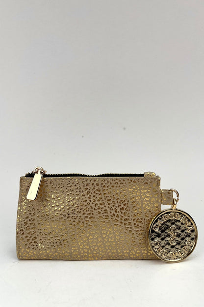 Tarjetero - Oro / Blanco