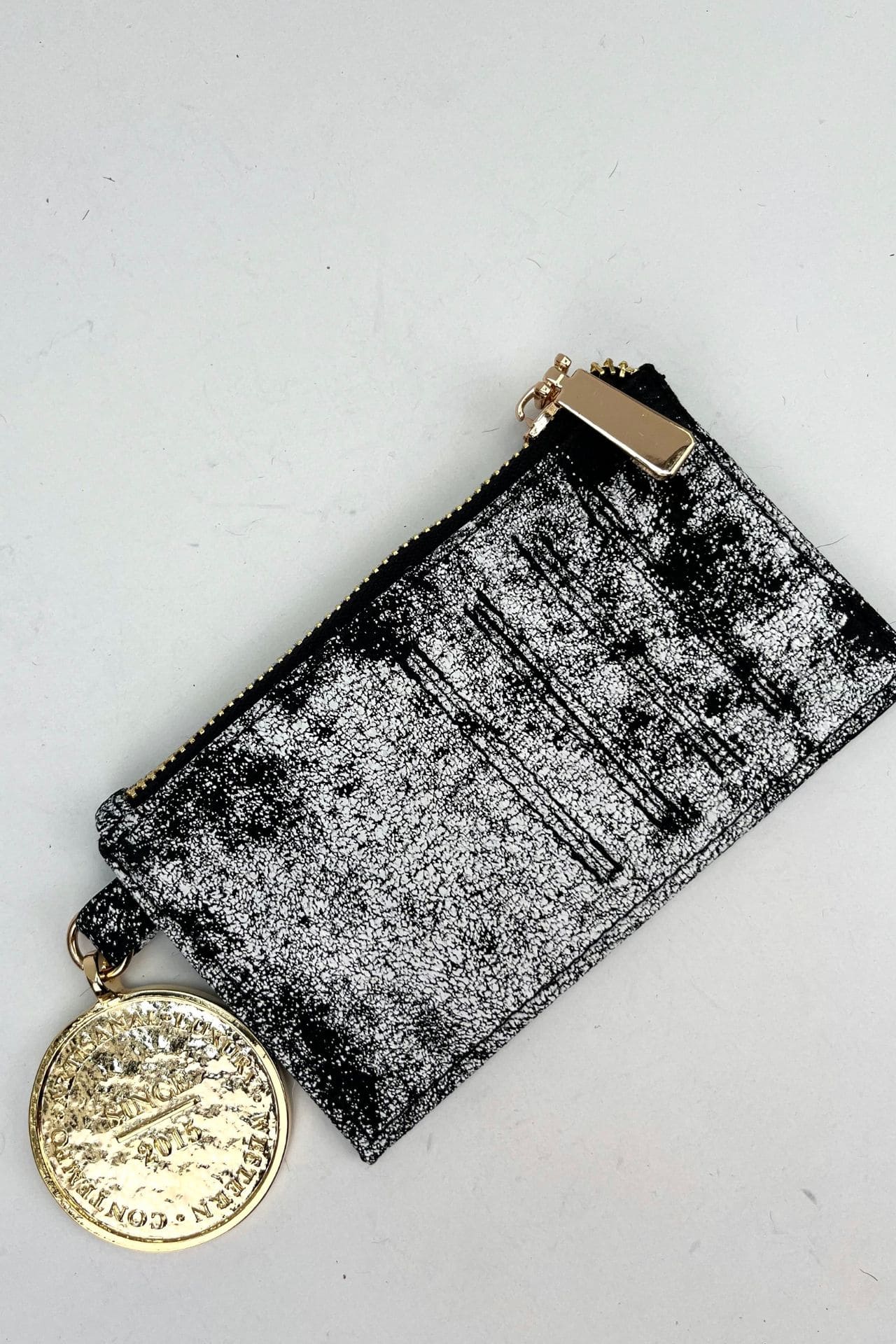 Tarjetero - Negro / Blanco