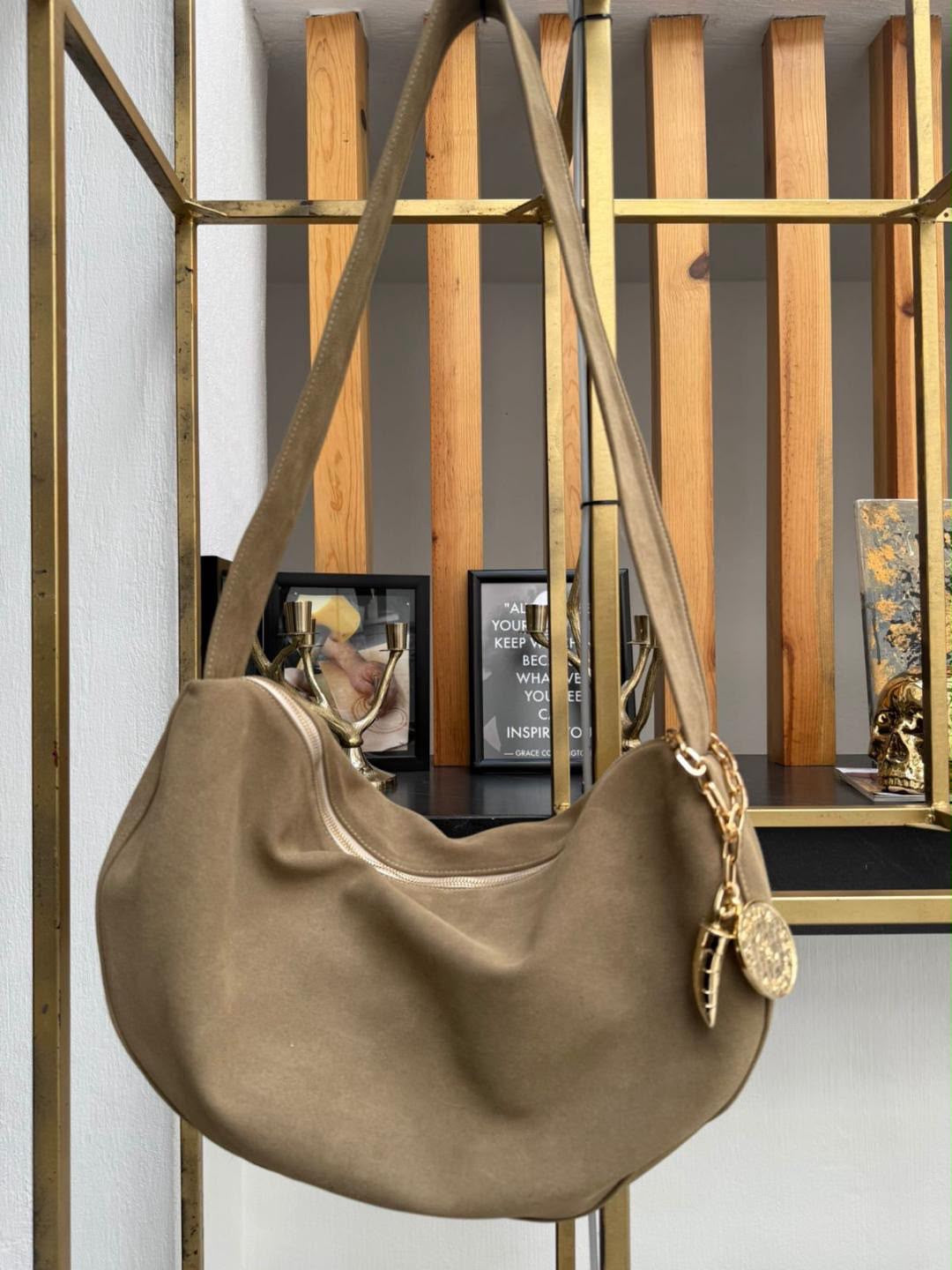 Soft Bag Gamuza - Arena