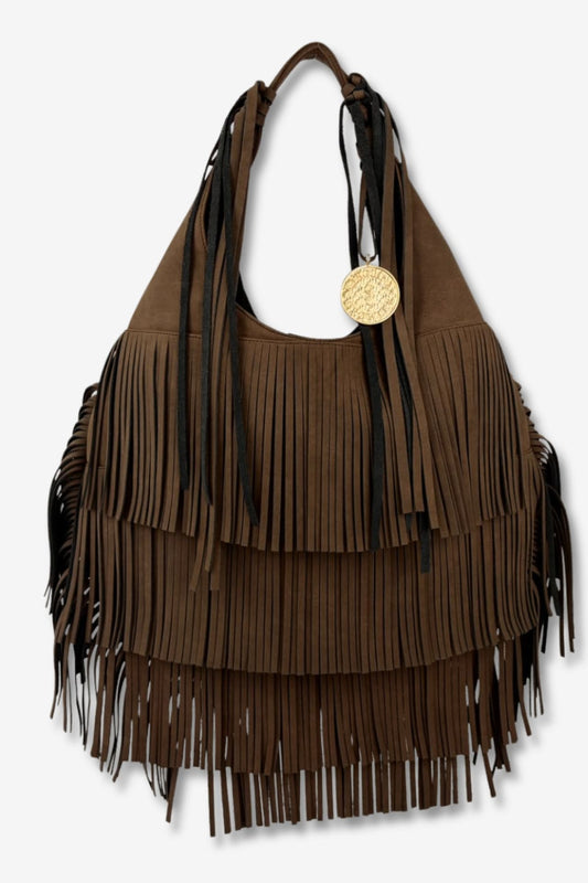 Lux Hobo Bag - Chocolate