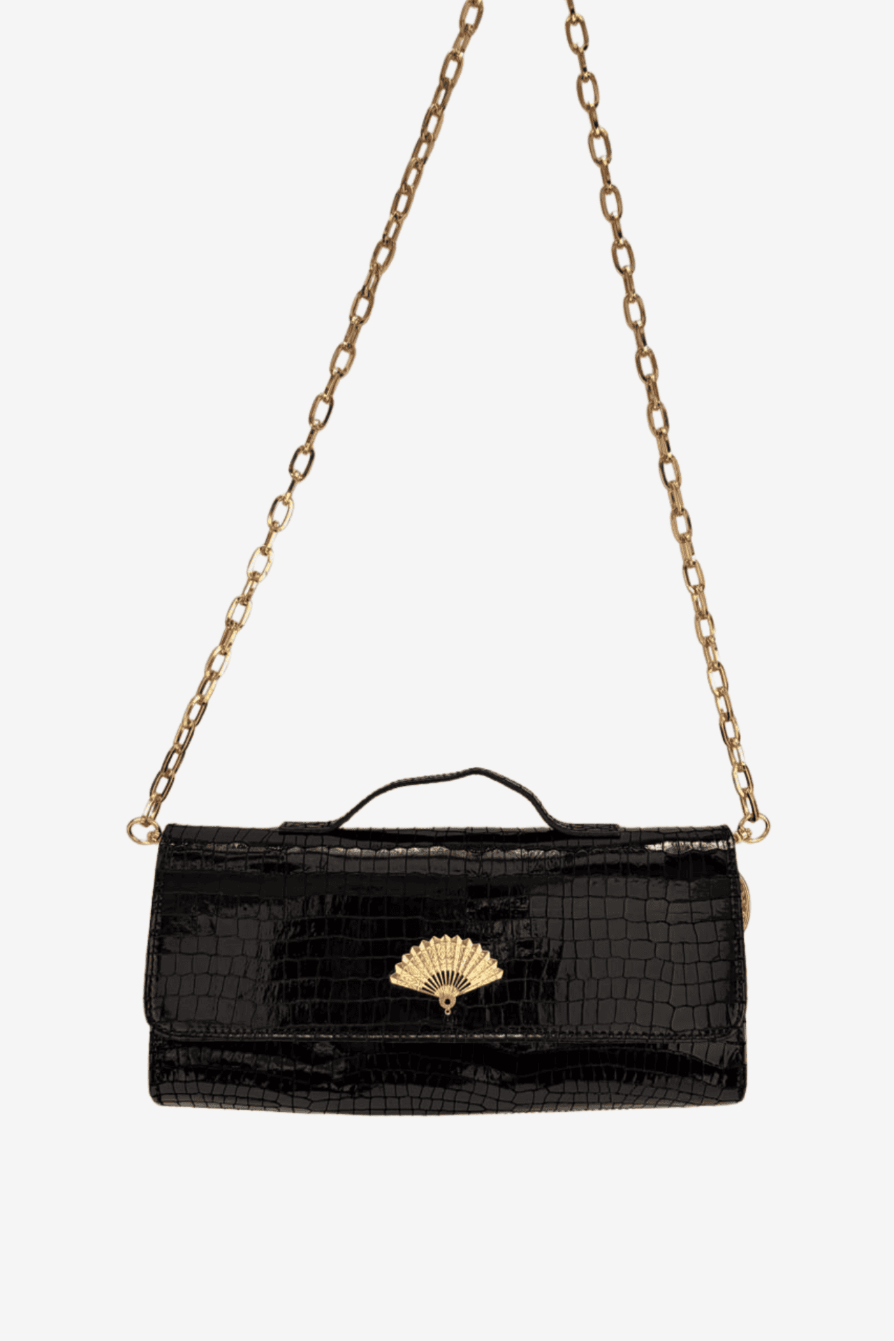 Clutch Amore - Negro Abanico