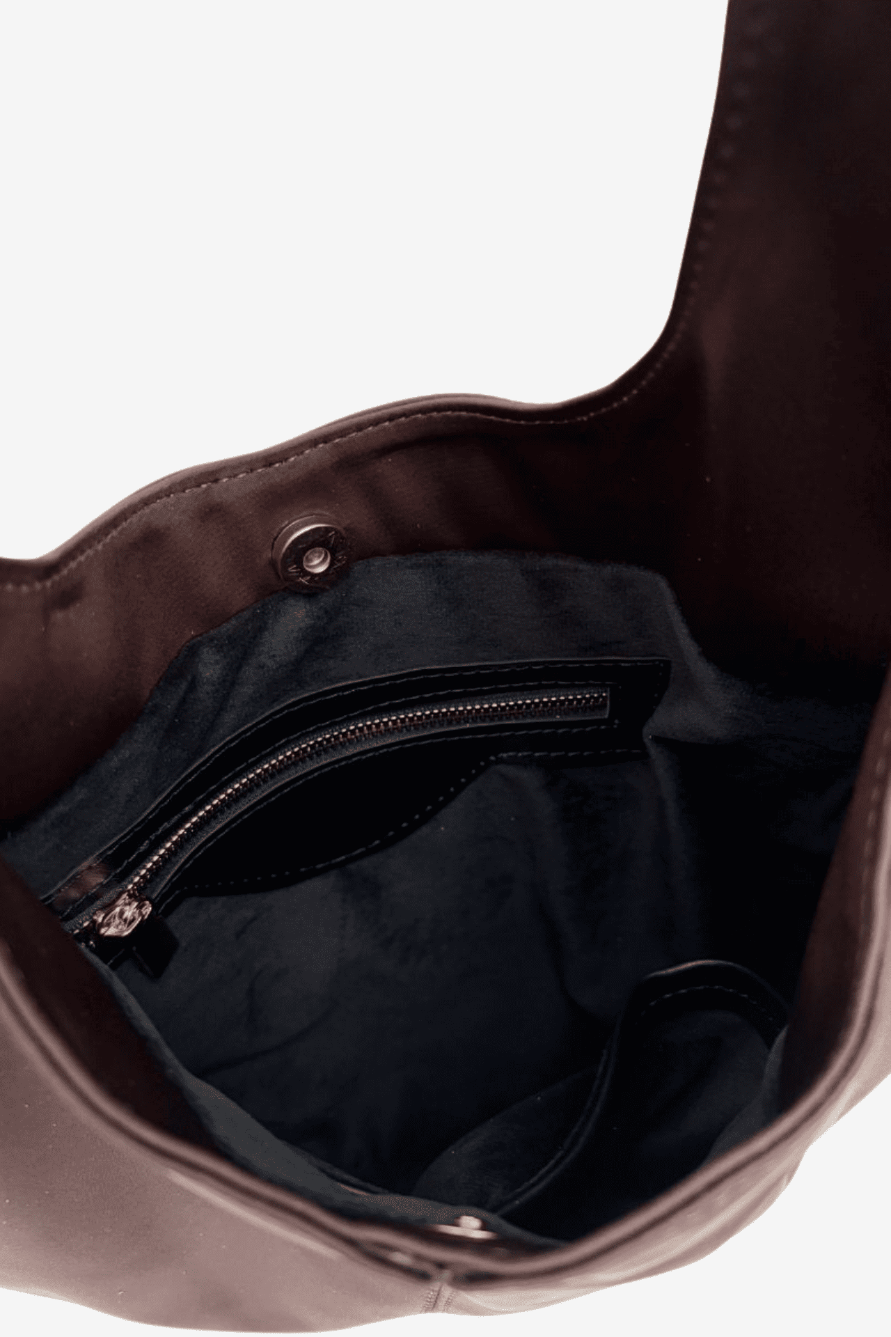 Hobo Bag Gabardina - Moka