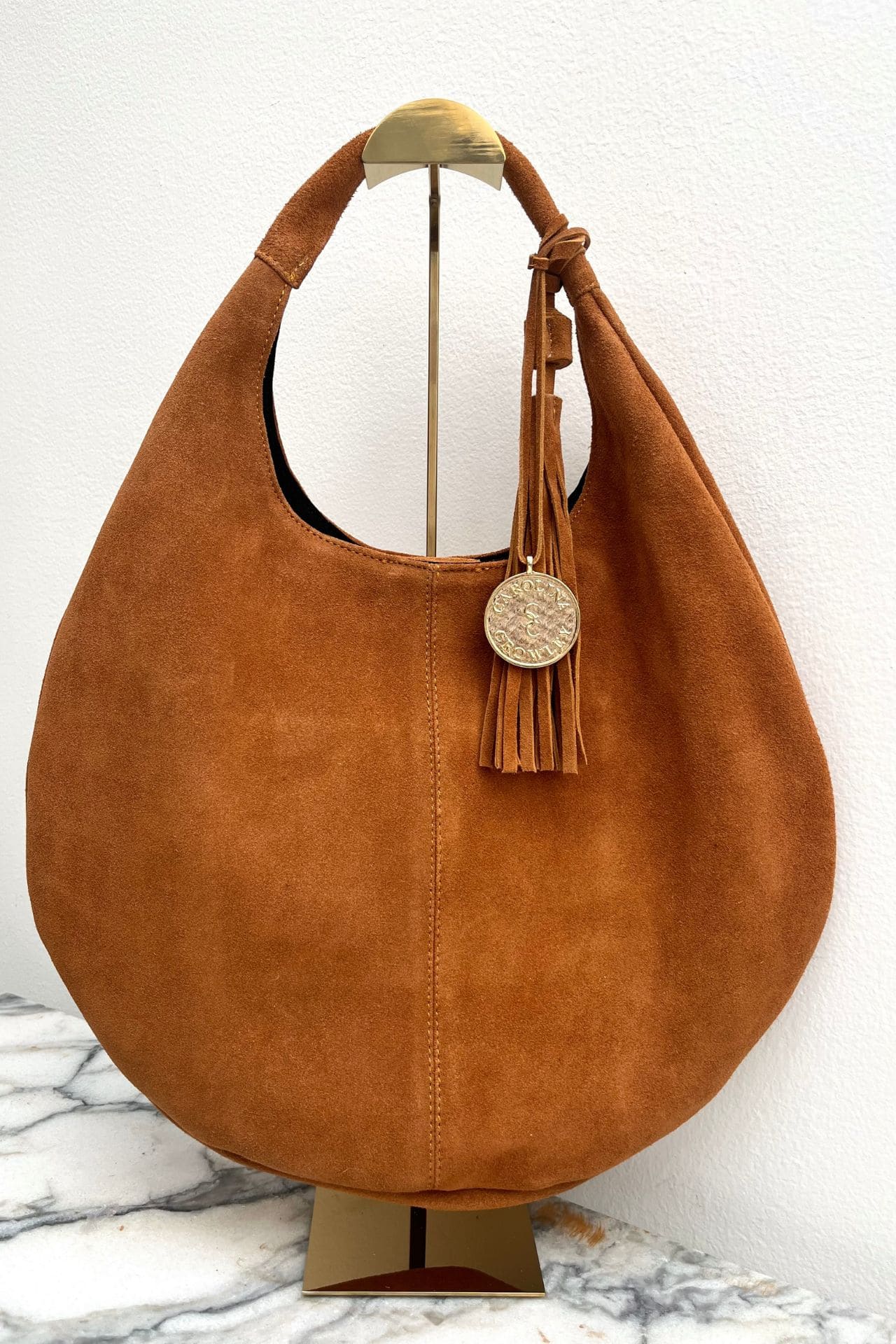 Hobo Bag Gamuza - Camel