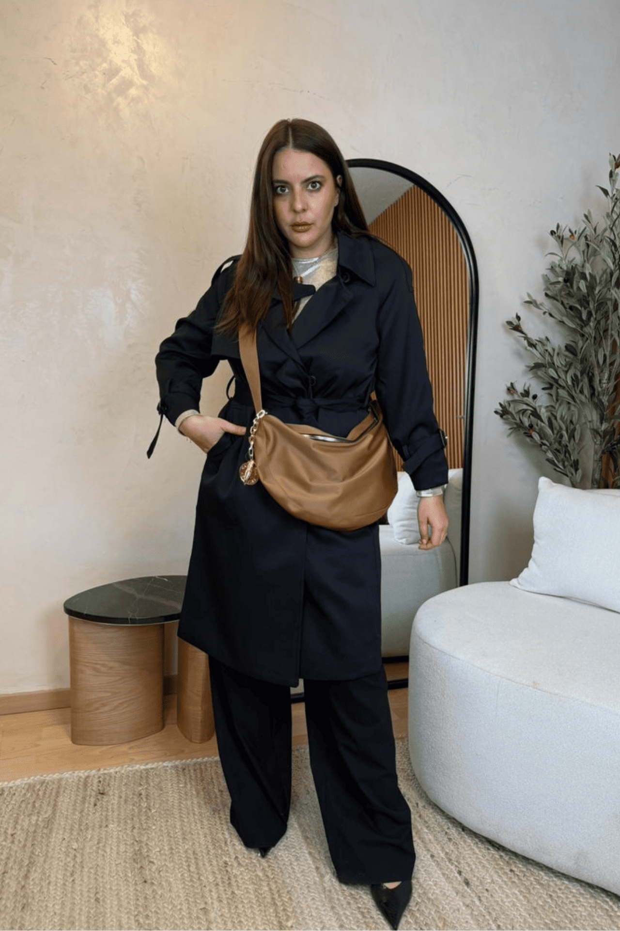 Soft Bag Gabardina - Camel