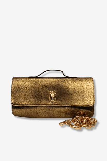 Clutch Amore - Dorado Escarabajo