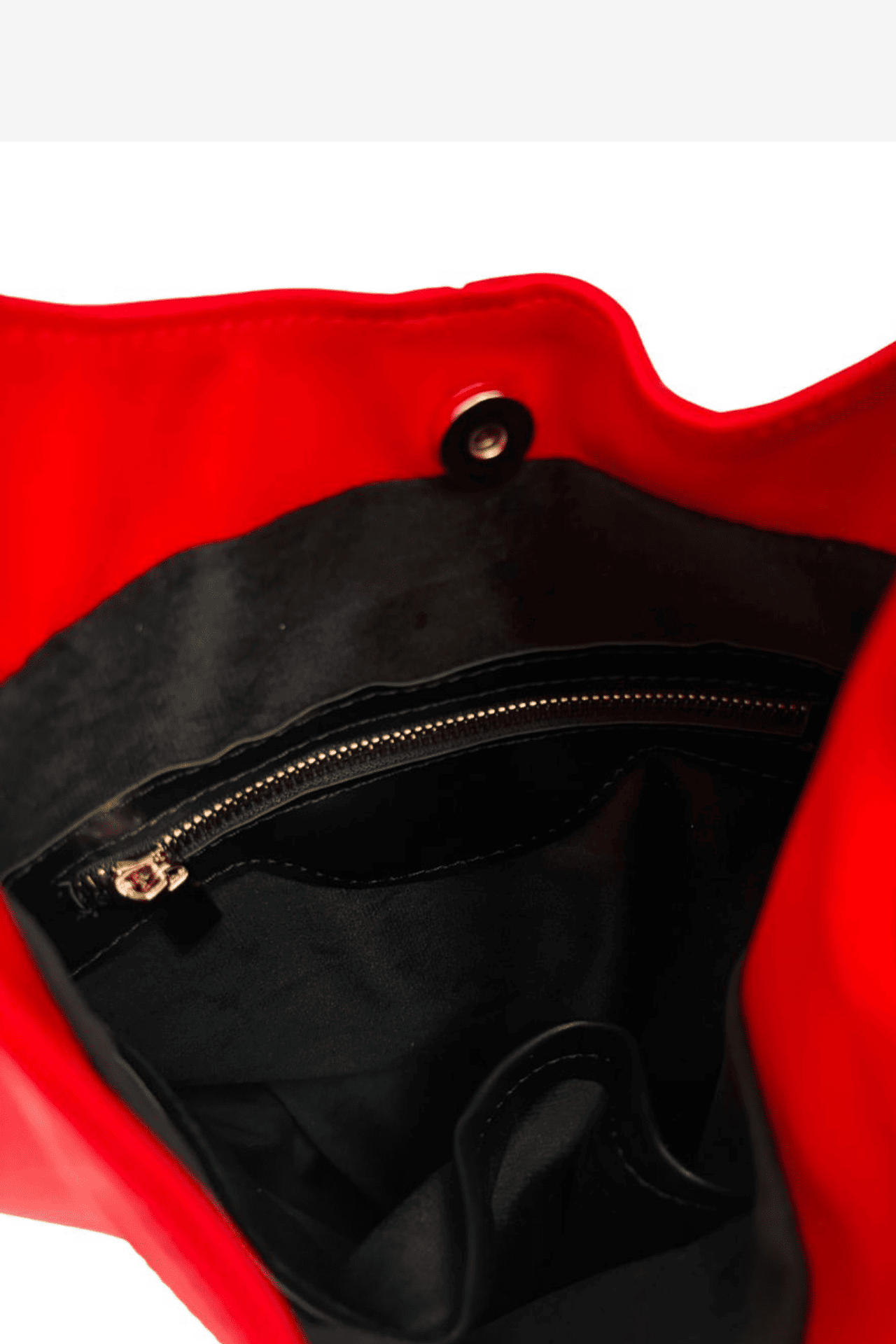 Hobo Bag Gabardina - Rojo