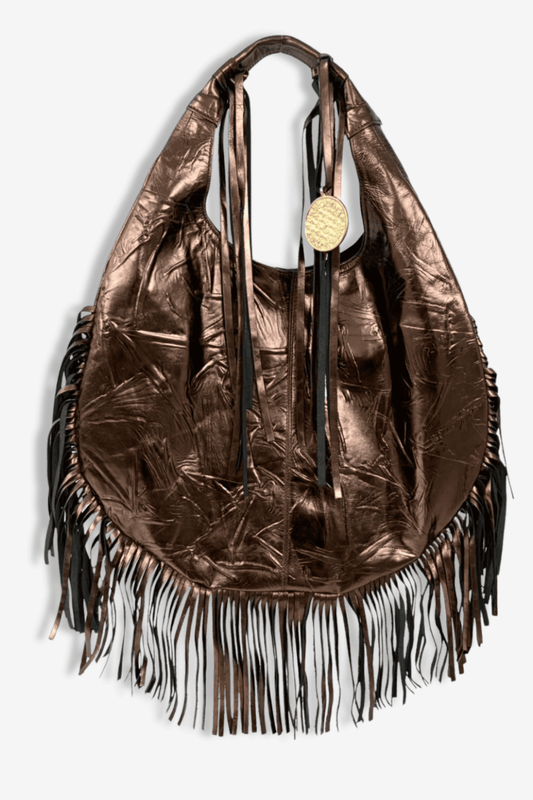 Hobo Bag Con Barbas - Imán