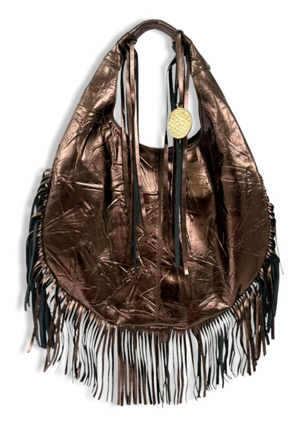 Hobo Bag Con Barbas - Imán