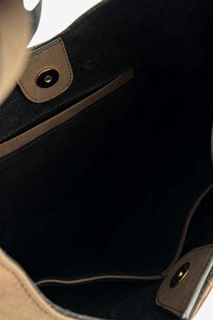 Lux Hobo Bag - Chocolate