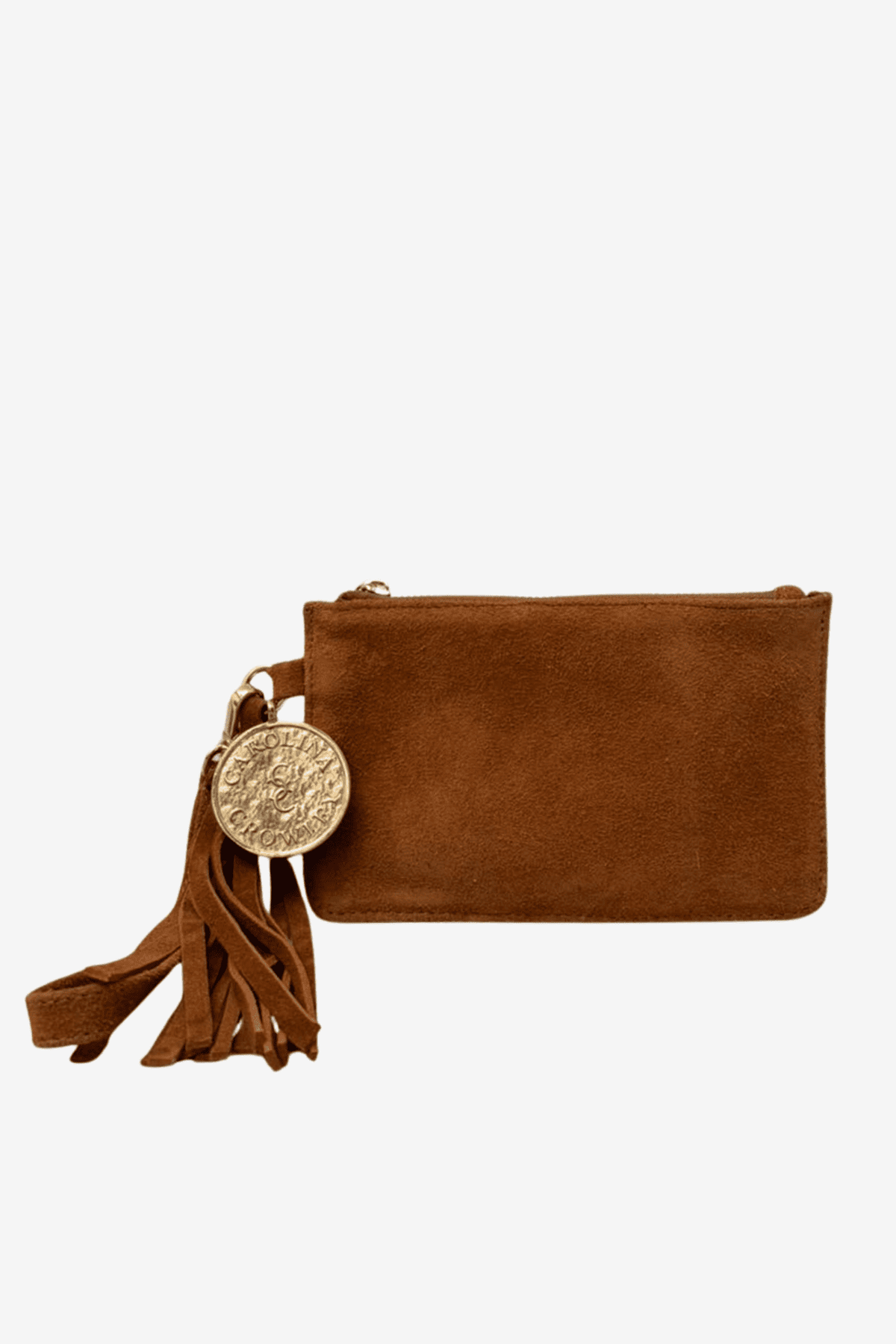Mini clutch Gamuza - Camel