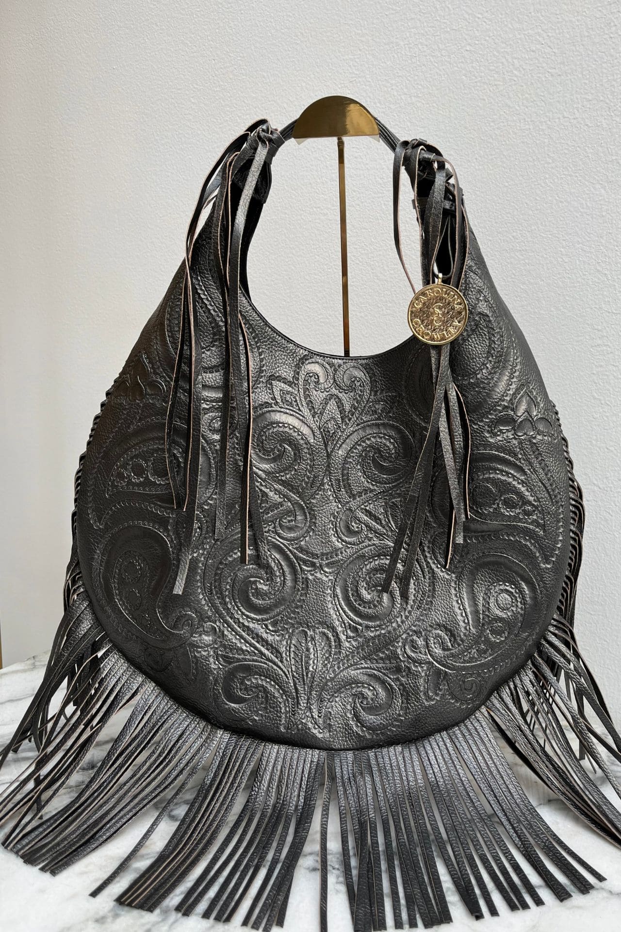 Hobo Bag Cincelada - Inox Barbas