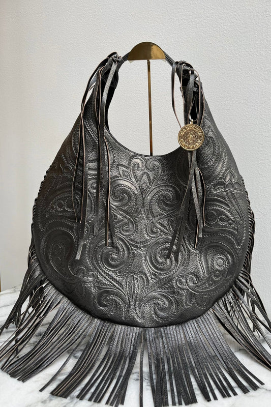 Hobo Bag Cincelada - Inox Barbas