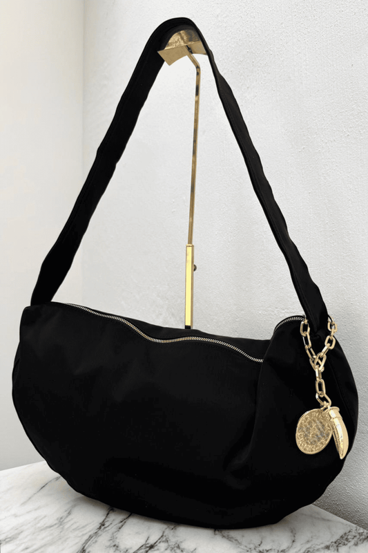 Soft Bag Gabardina - Negro