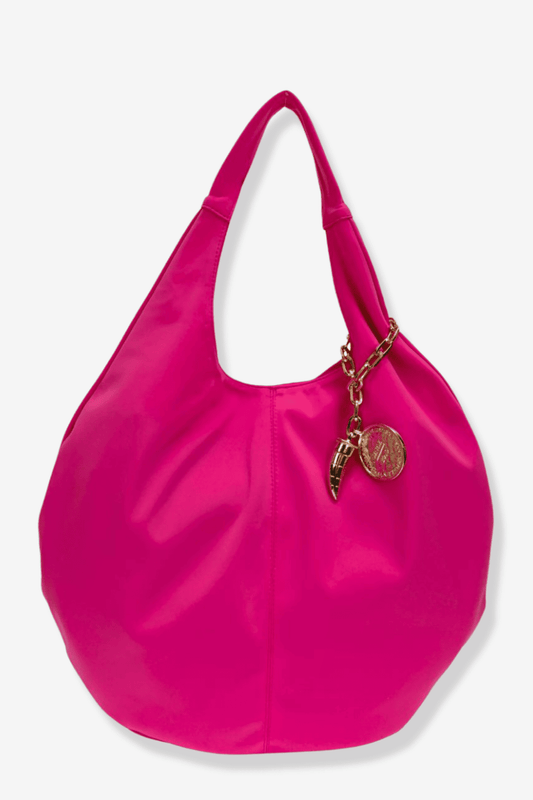 Hobo Bag Gabardina - Rosa