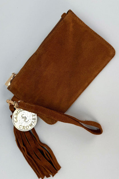 Mini clutch Gamuza - Camel