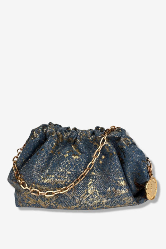Puffy Bag - Mezclilla Oro