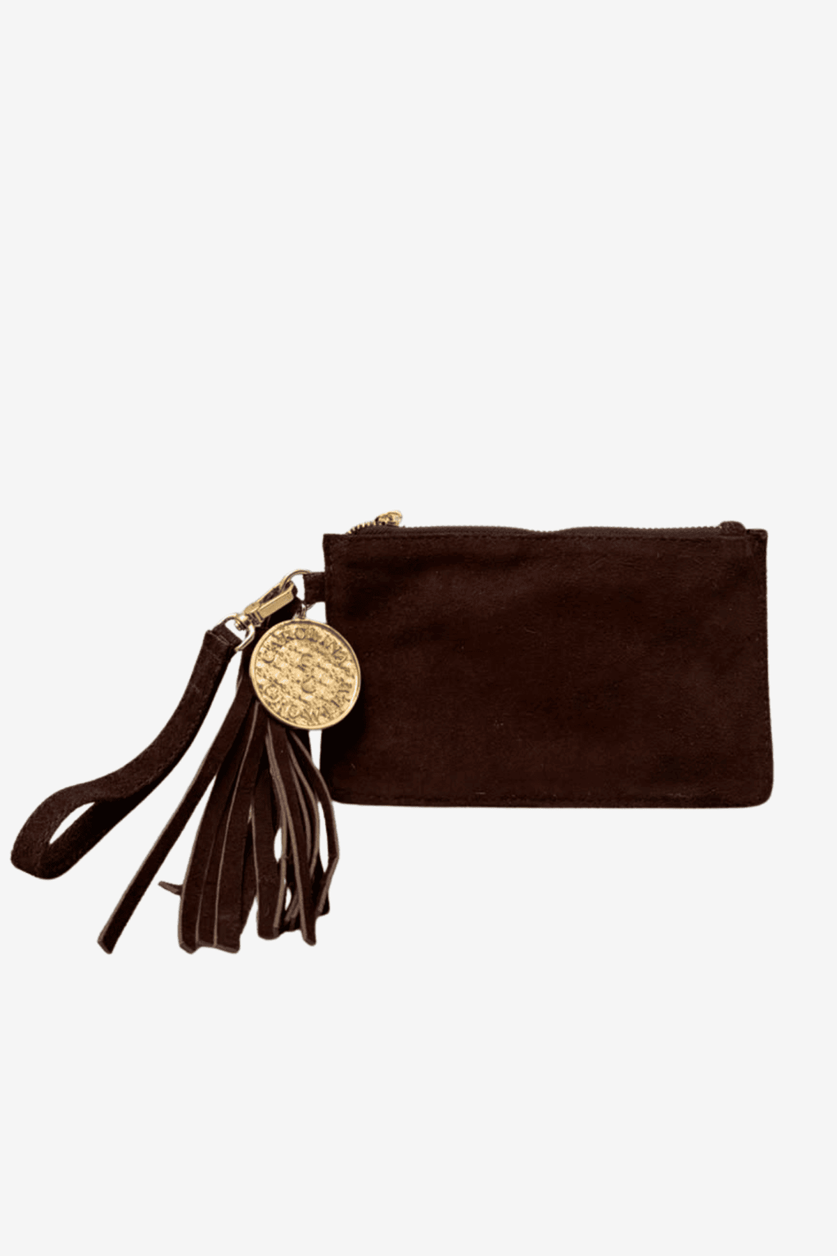 Mini Clutch Gamuza - Moka