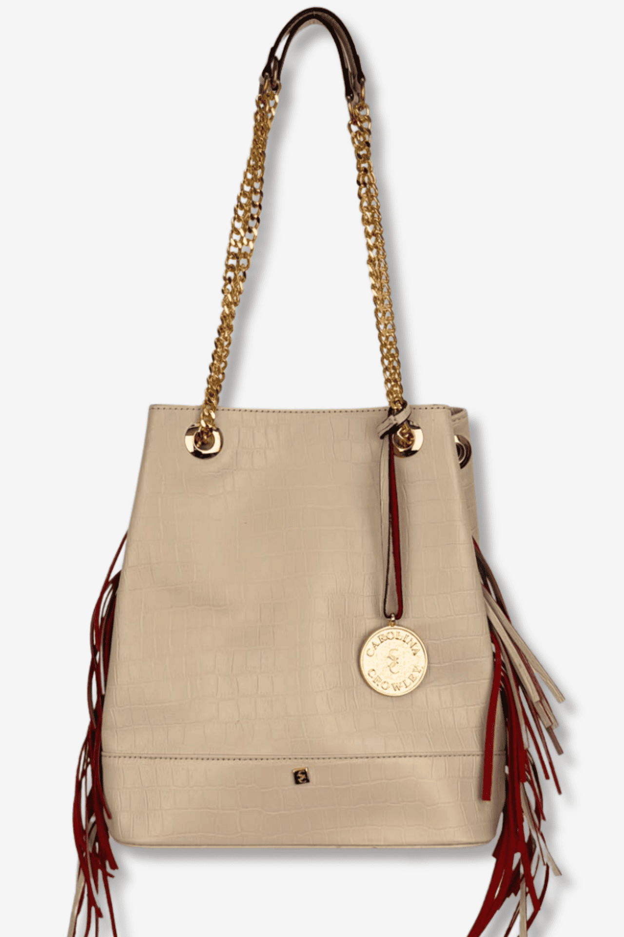 Tribeca Con Flecos - Beige