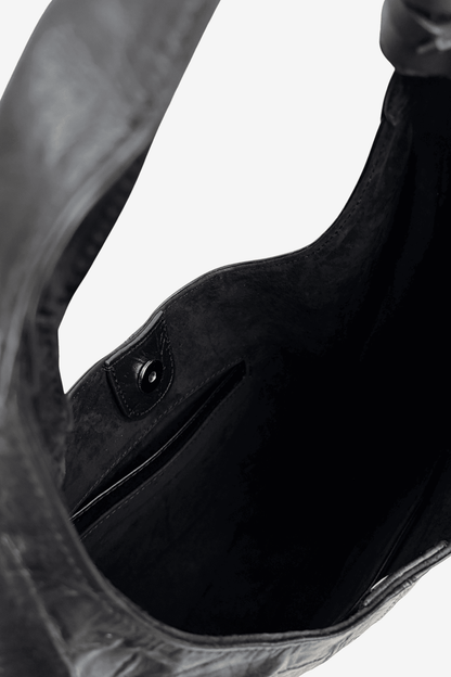 Hobo Bag   - Negro