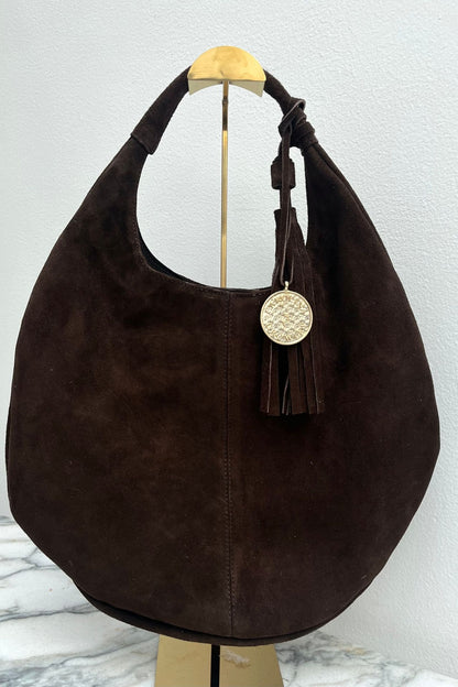 Hobo Bag Gamuza - Moka