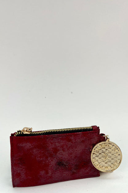 Tarjetero - Vino Metálico