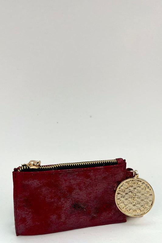 Tarjetero - Vino Metálico