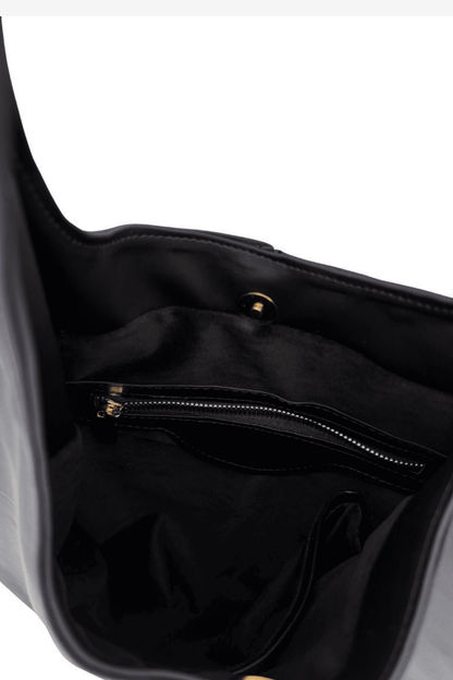 Hobo Bag Gabardina - Azul Marino