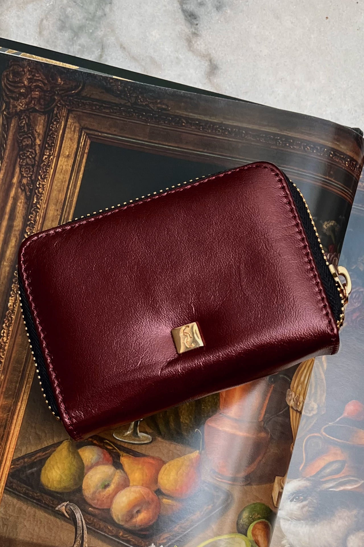 Cartera Chica - Burgundy