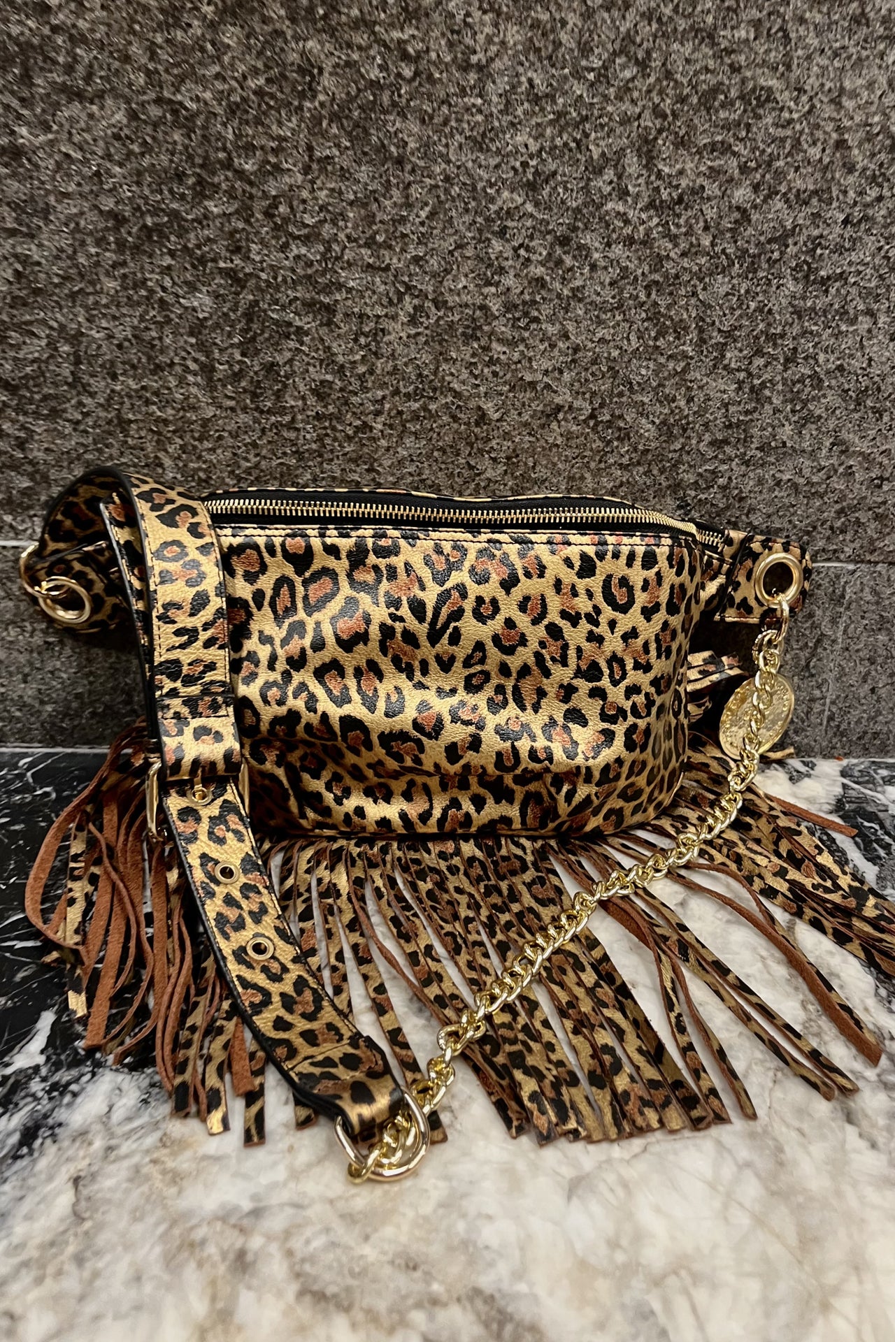 Belt Bag - Cheetah Oro Barbas