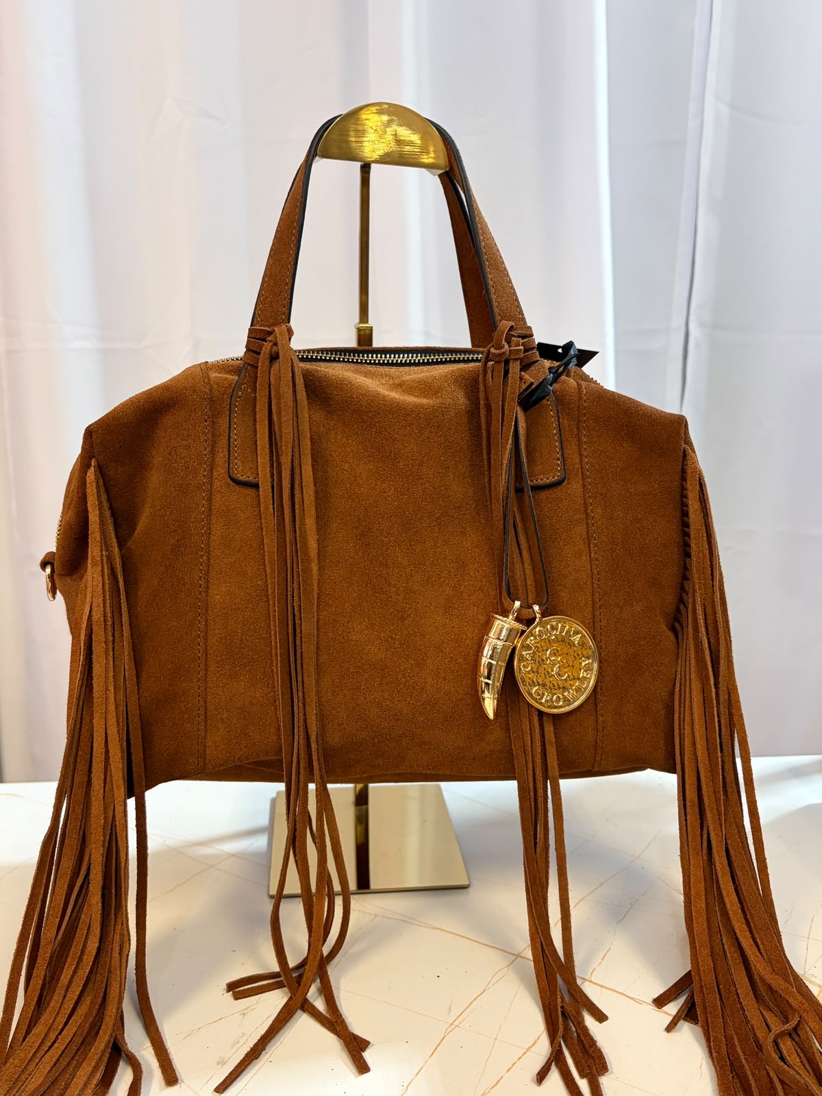 Careyes Gamuza - Camel Barbas