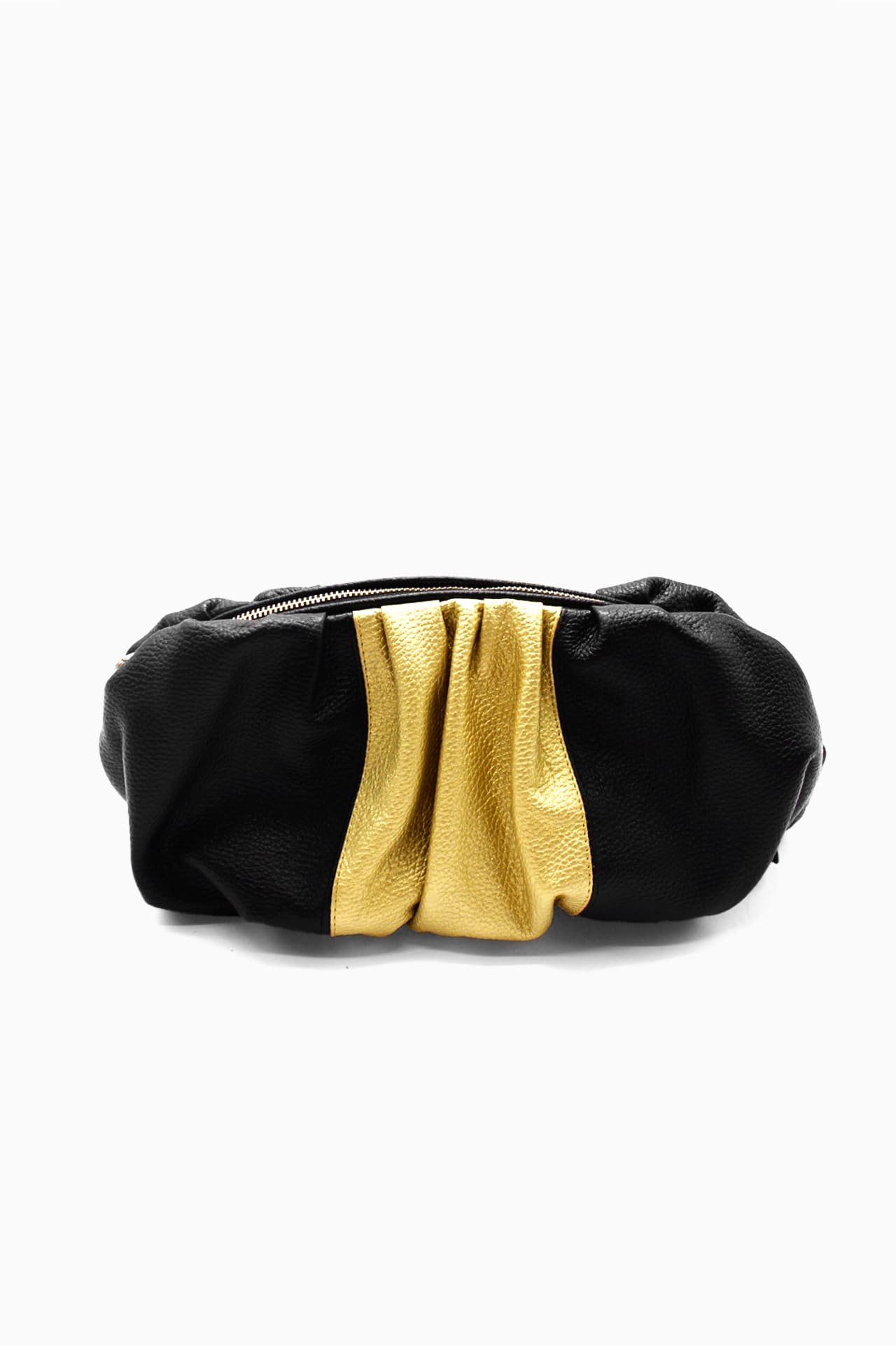 Crossbody/Clutch Bella - Negro / Oro