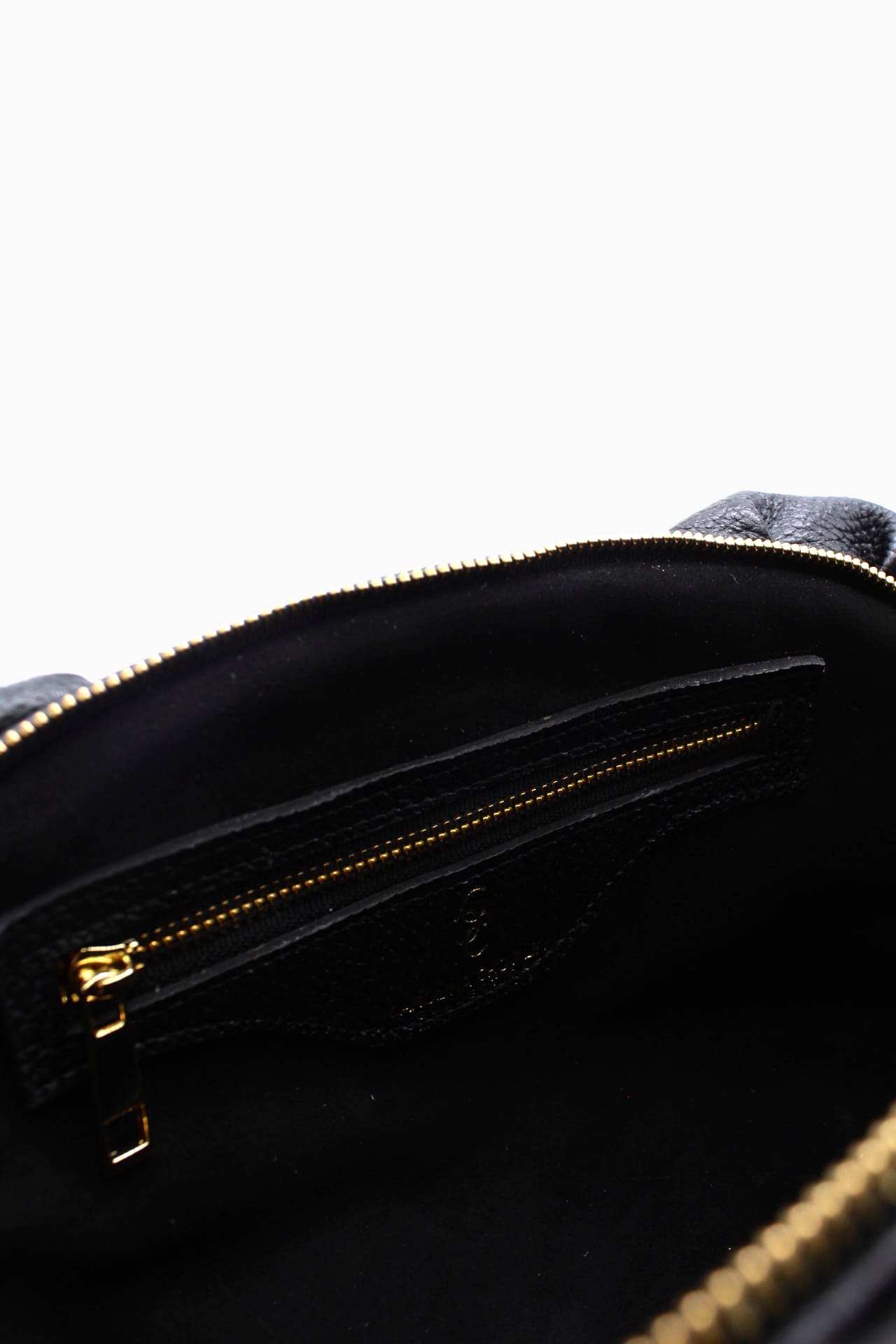 Crossbody/Clutch Bella - Negro / Oro