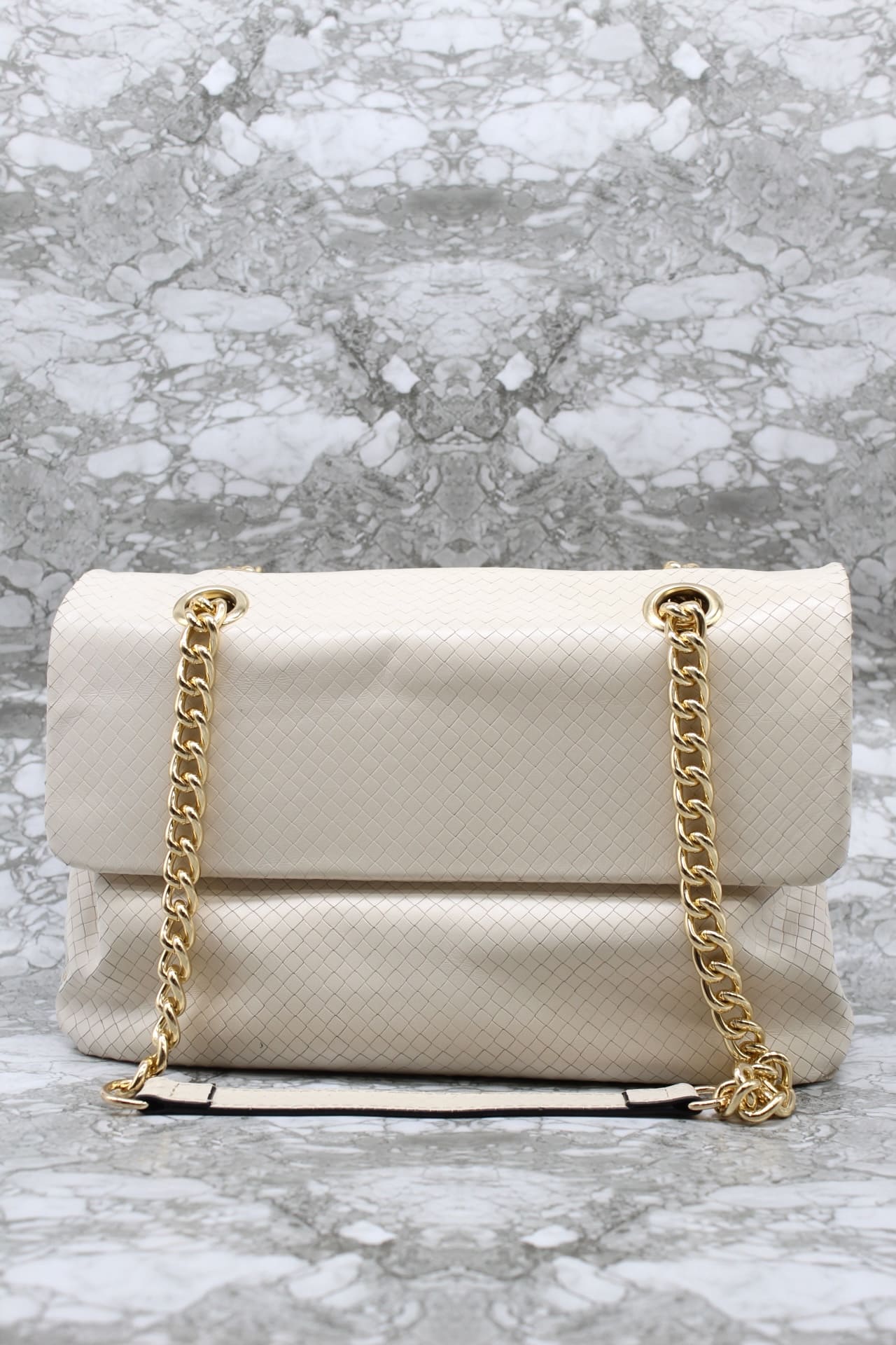 Crossbody Fancy Bag - Beige