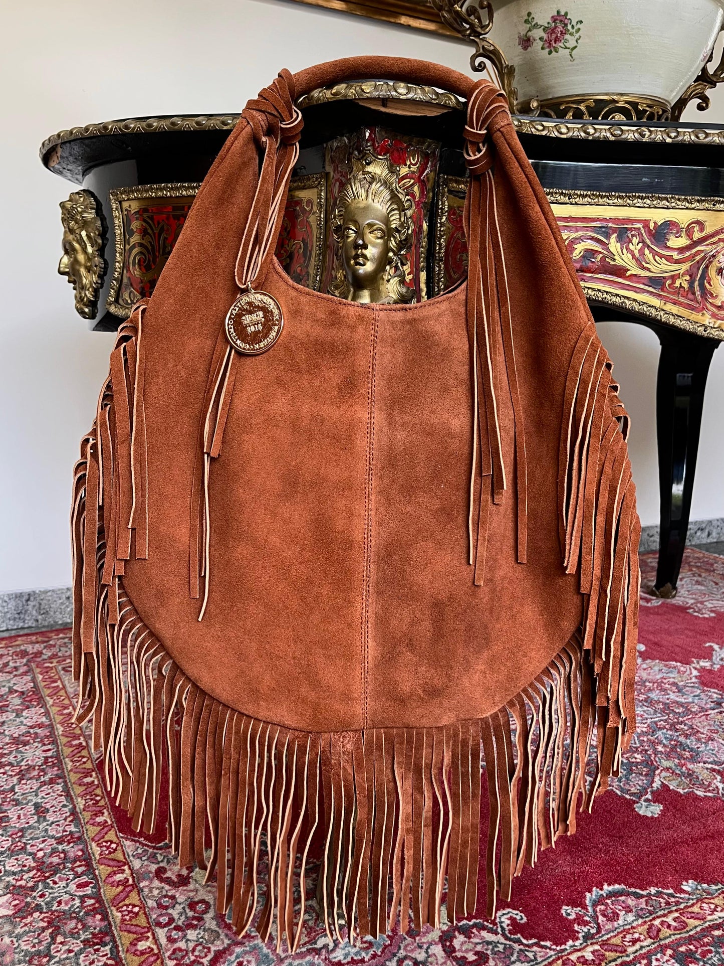 Hobo Gamuza - Camel Barbas