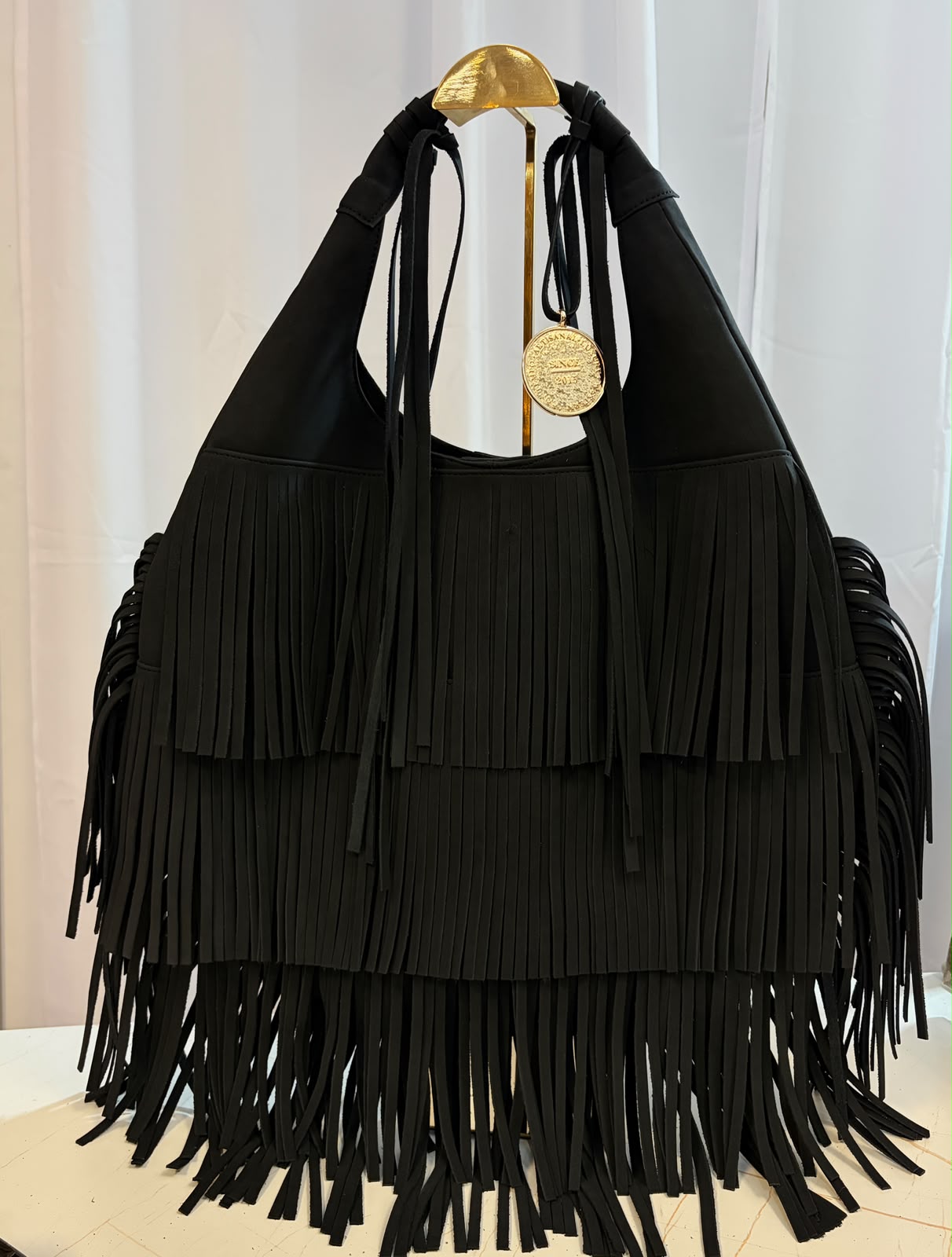 Lux Hobo Bag - Negro