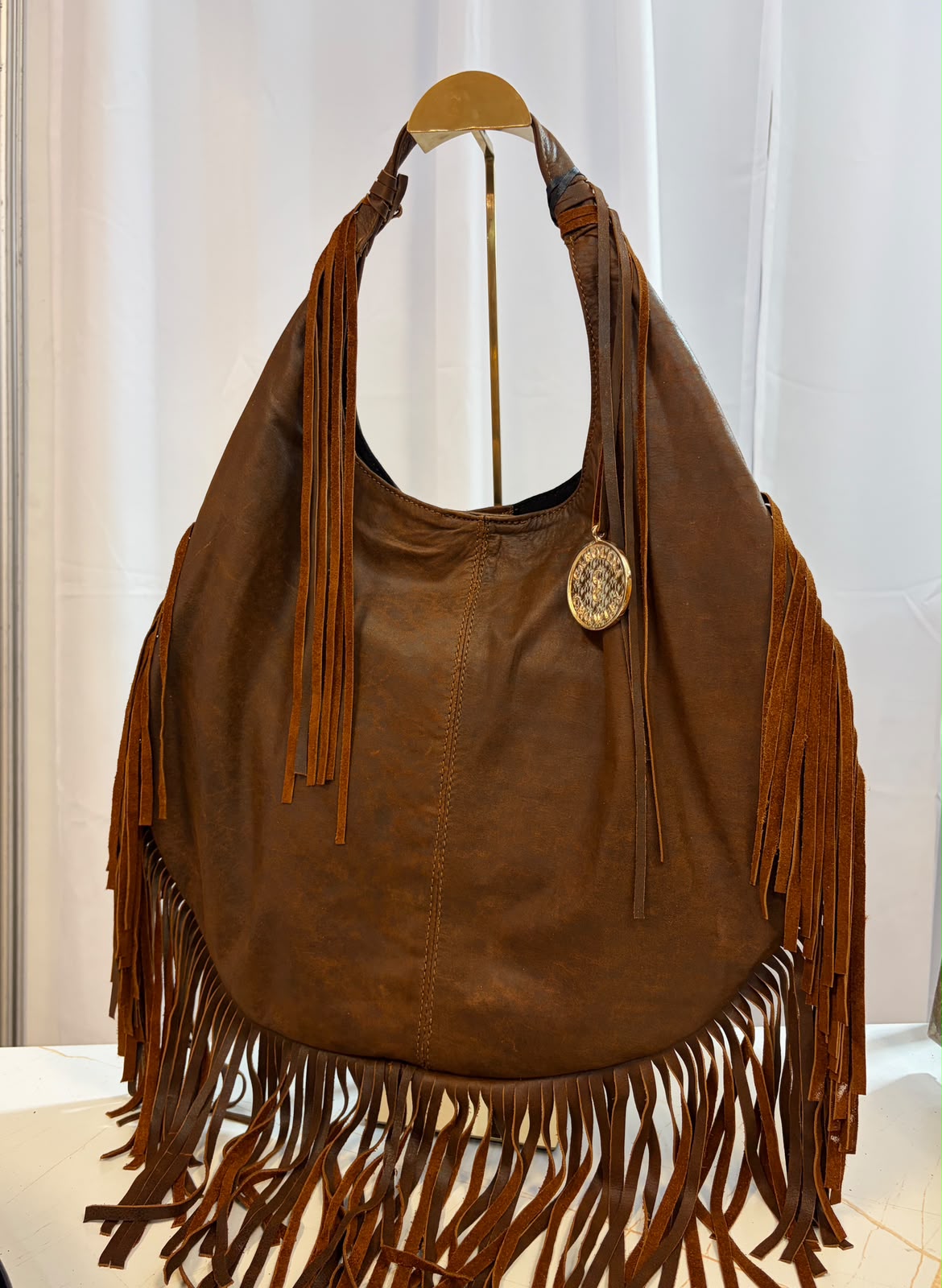 Hobo Bag Barbas - Camel